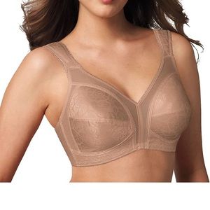 NWOT Playtex Women's 18 Hour Comfort-Strap Wireless Bra, Full-Coverage Bra